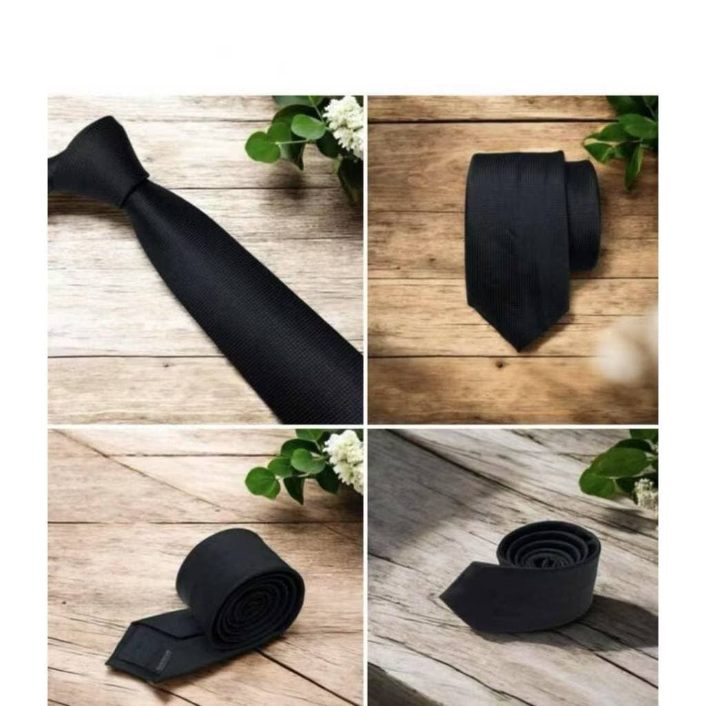 Gravata casual listrada simples masculina, adequada para viagens diárias/ocasiões para presentear em casamentos