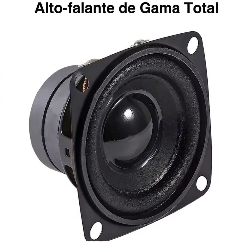 Auto falante de 2 polegadas gama completa 8 ohms