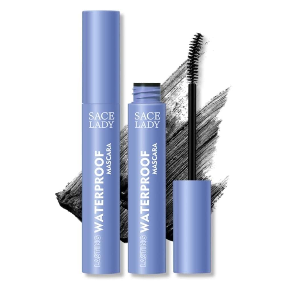 SACELADYkMáscara de Cílios, À Prova D'Água, Volume, Alongamento, Longa Duração, Sem Acumulação, Maquiagem para os Olhos