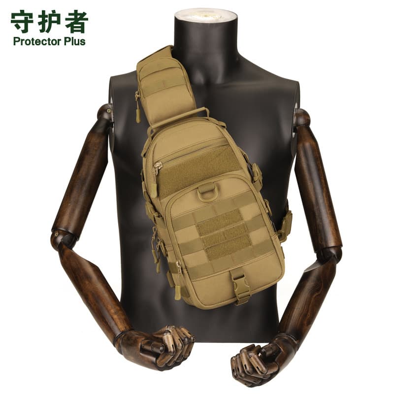Saco de peito guardião masculino lona lazer esportes ao ar livre multifuncional saco do mensageiro de um ombro grande ca