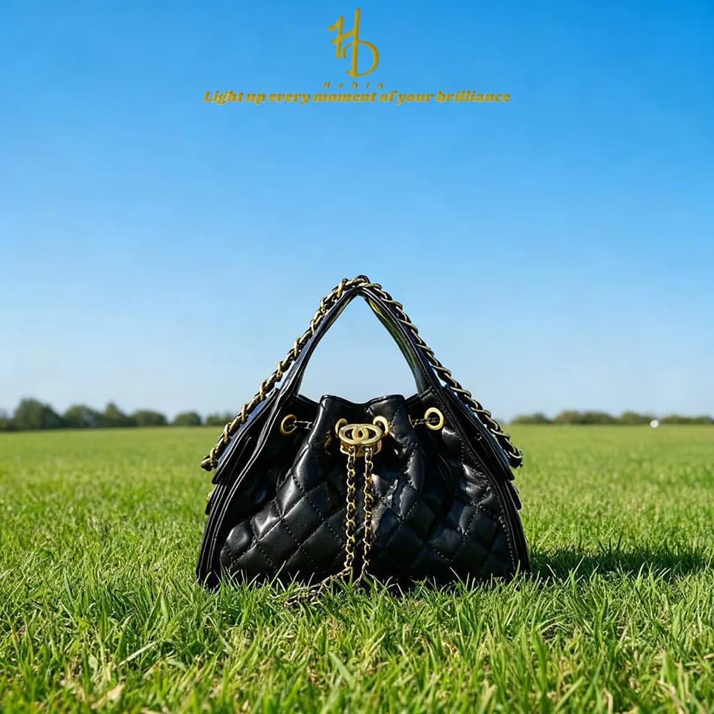 Bolsa de Ombro Único HeDin KeTia, de Alta Qualidade, Para Mulheres, Acolchoada, Grande Capacidade, Elegante, Bolsa de Mo