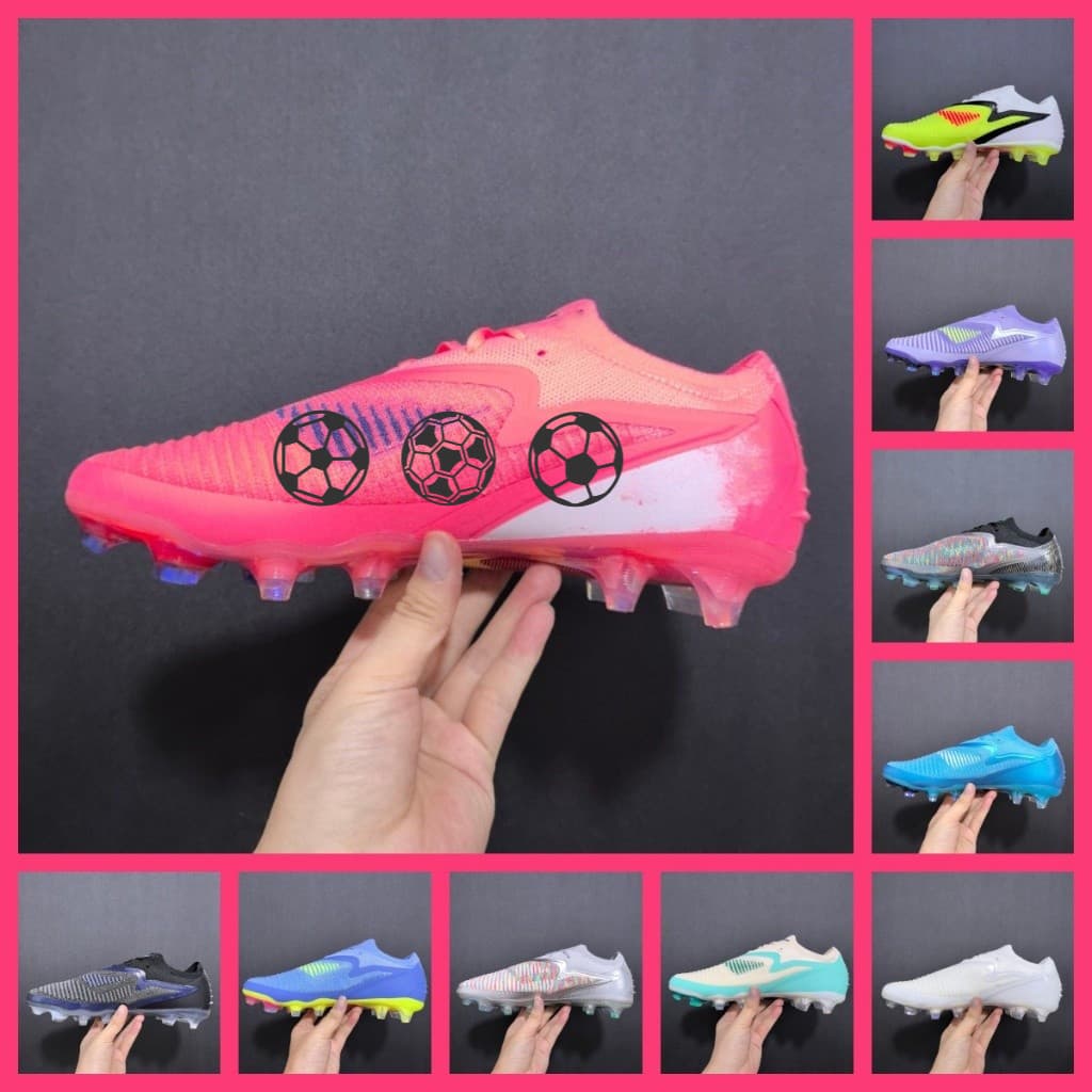 Calçados Esportivos Femininos Masculinos FG Sapatos Botas De Futebol Impermeáveis