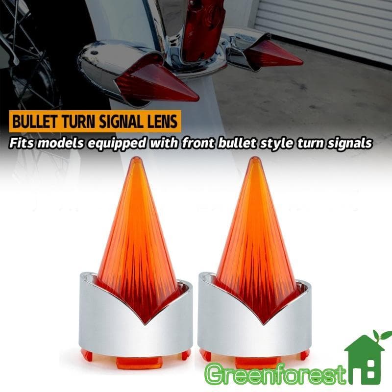greenfor Par Capa Lente Sinal Frontal Motocicleta Concha Pod Para 883 1200XL