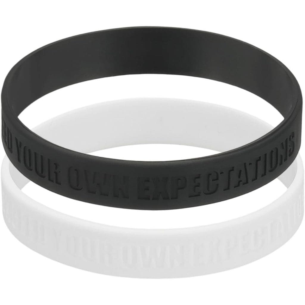 PATIKIL Pulseiras Motivacionais 'Nada Impossível', Pulseiras Personalizadas com Texto, Pulseiras de Silicone, Braceletes