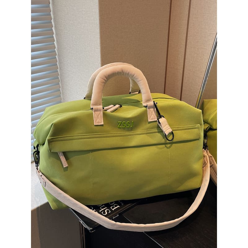 Bolsa de viagem de grande capacidade, bolsa mensageiro portátil de curta distância, unissex, leve, à prova d'água, bolsa