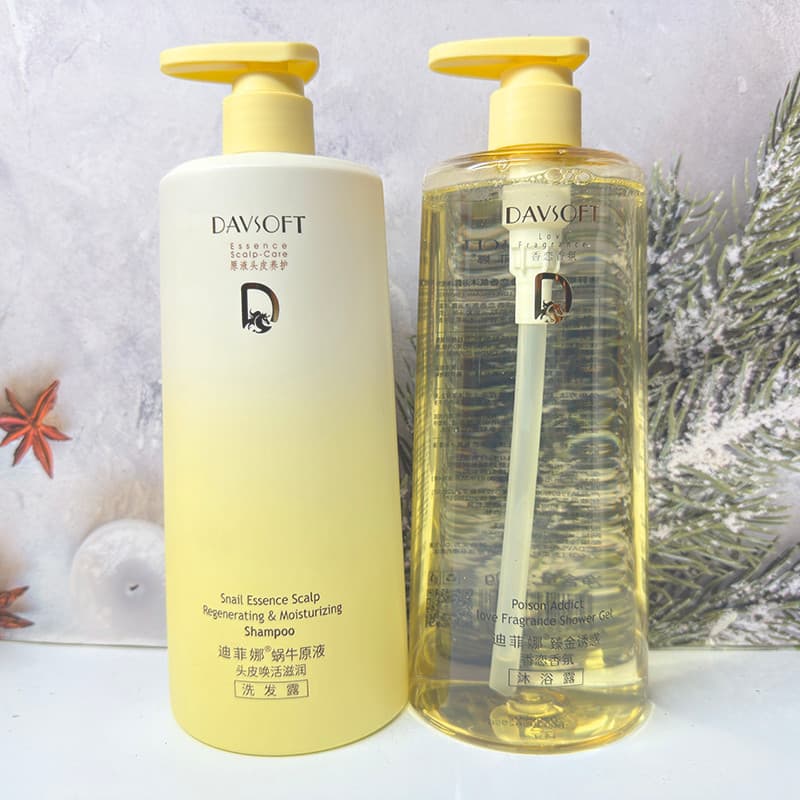Dificuu Snail Shampoo Líquido Forte Anti-quebra Gengibre Líquido Reparador Shampoo