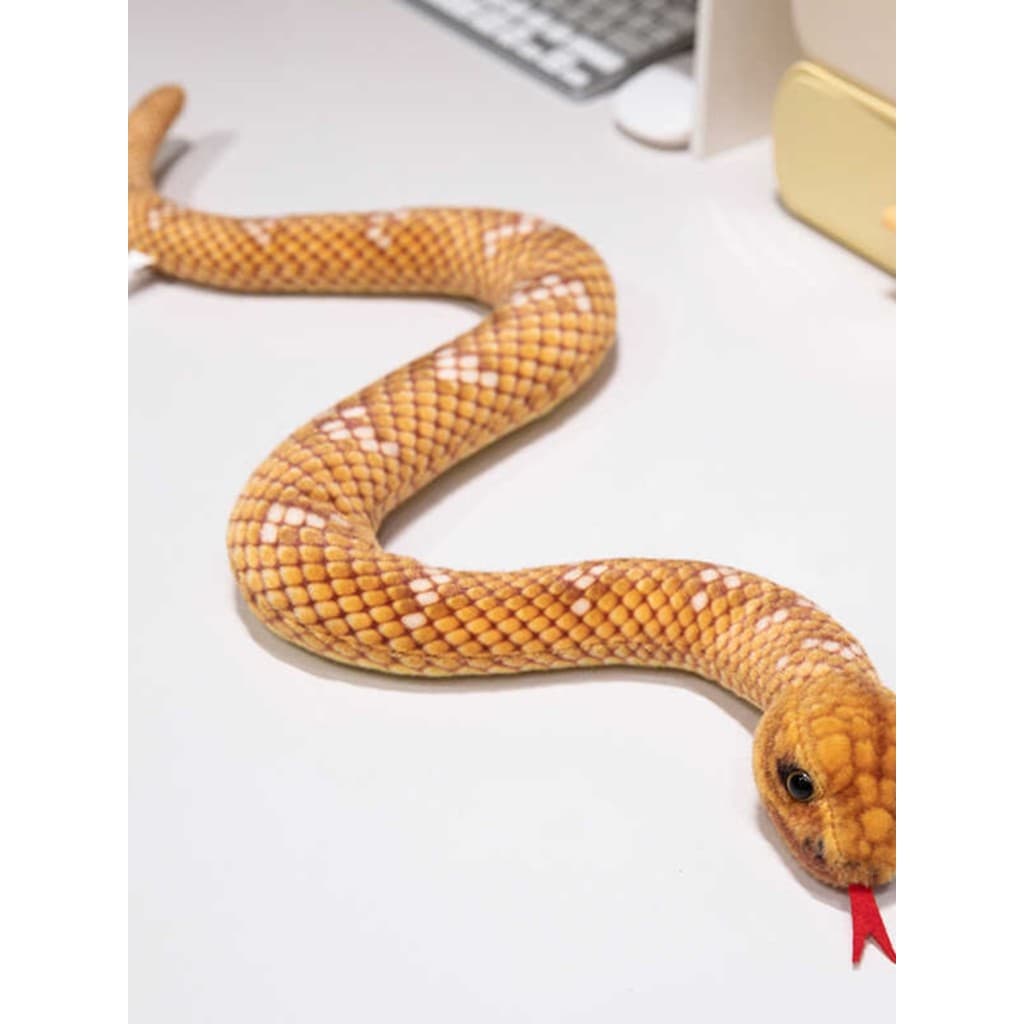 Simulação cobra falsa brinquedo de pelúcia adereços complicados Spoof Feng Shui boneca ano da cobra zodíaco cobra