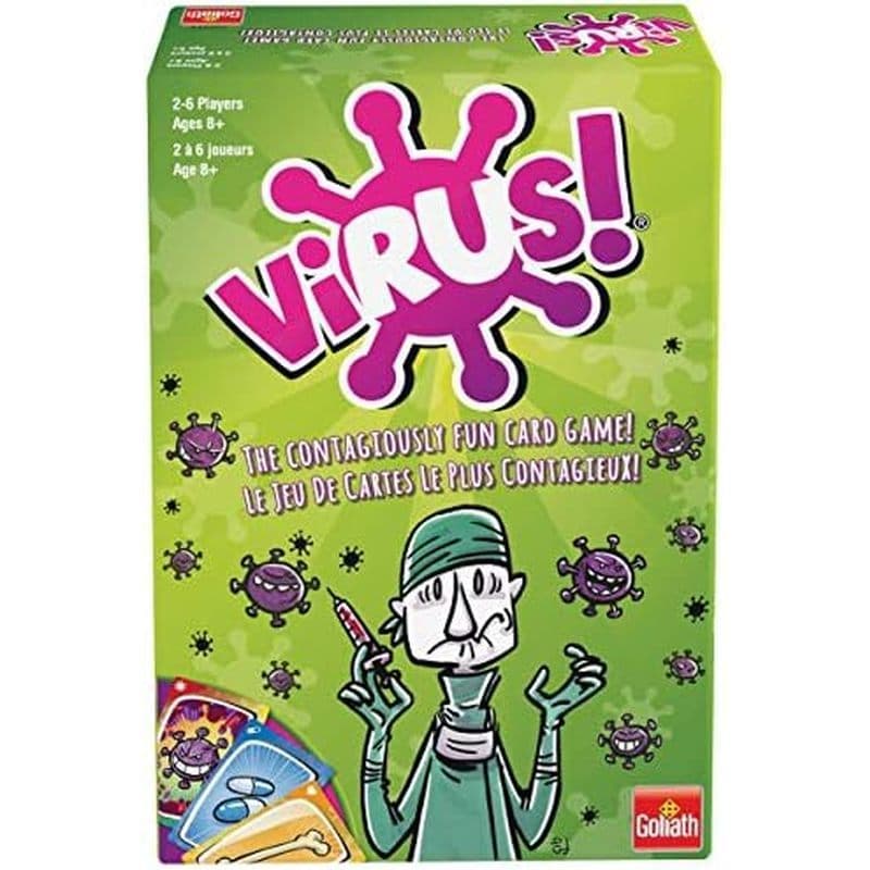 Jogo De Cartas Virus Da Goliath-O Contagiously Fun , Verde (108644)