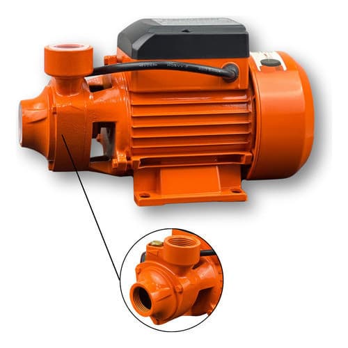Bomba D'água Periférica Knakasaki 1/2hp 220v Laranja 220v 50/60 Hz - Alta Performace e Qualidade