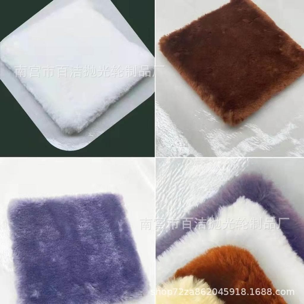 Luvas de lavagem de carro pano de lã de pelúcia pano de pata de urso não machuca a superfície da pintura limpeza de carr