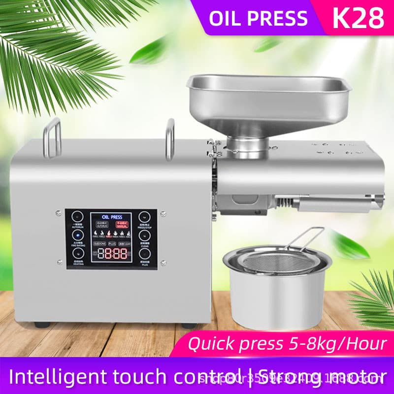 Máquina De Prensa De Óleo Comercial Automática 110v/220v