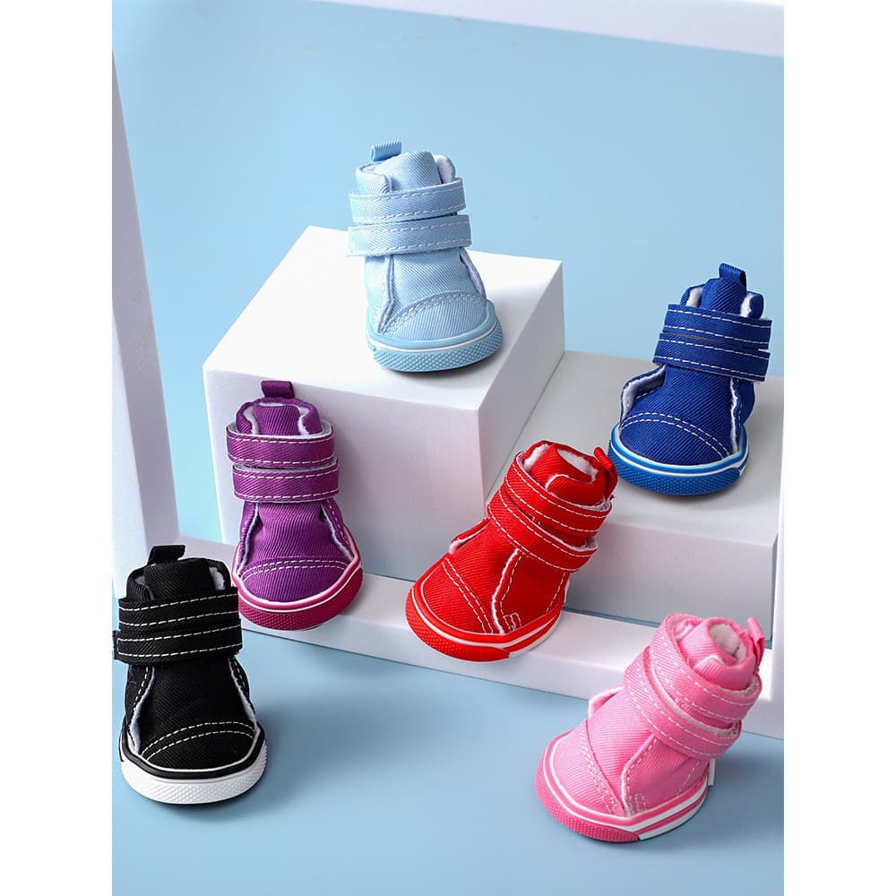 Sapatos para cães filhote de cachorro Anti-queda inverno Teddy Wear inverno passeio cão sapatos de caminhada outono outi