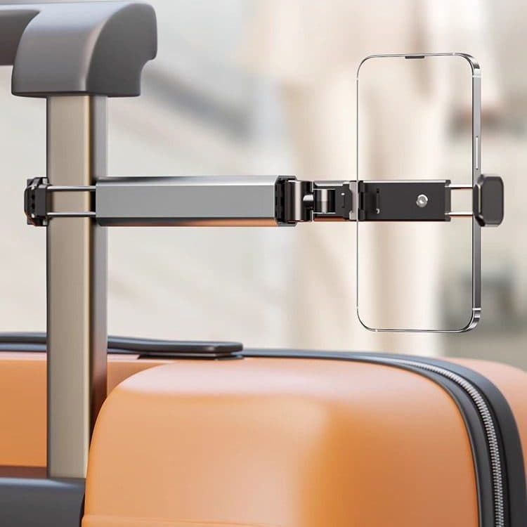 Suporte de telefone para viagem de avião de alto trilho portátil pode girar Motor de trem de 360 graus viagem de negócio