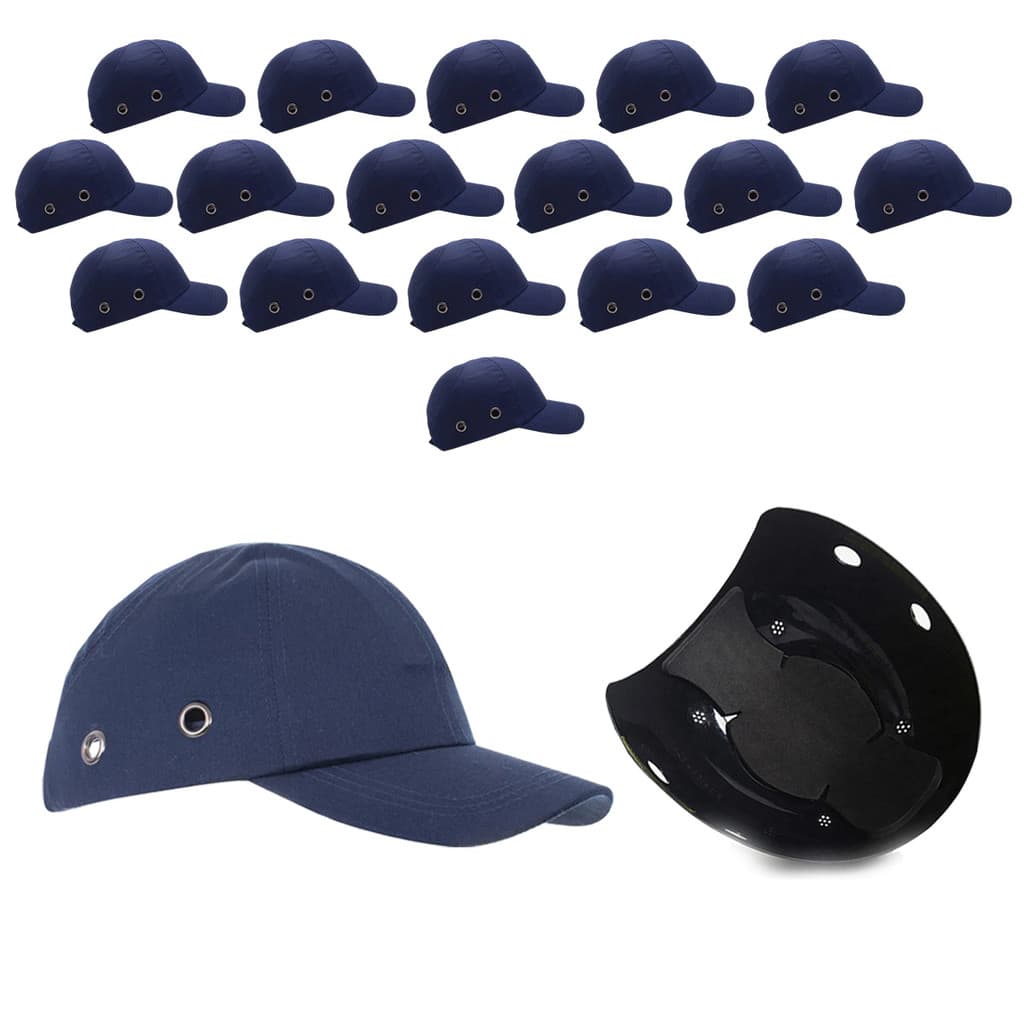 Bone com Capacete EPI Kit 17 Uni Obra Seguranca do Trabalho Casquete Conserto Construcao Oficina Resistente Protecao