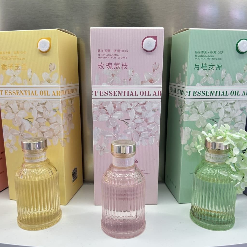 Shakerlus aromaterapia rosa lichia aromaterapia sem fogo fragrância de longa duração aromaterapia mobiliário doméstico G
