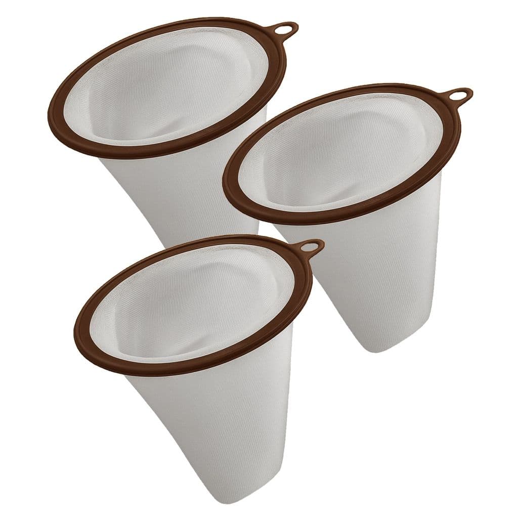 Kit 3/5 Coador 103 Café Filtro Pano Reutilizável Passador Econômico Durável Coar Cafeteria