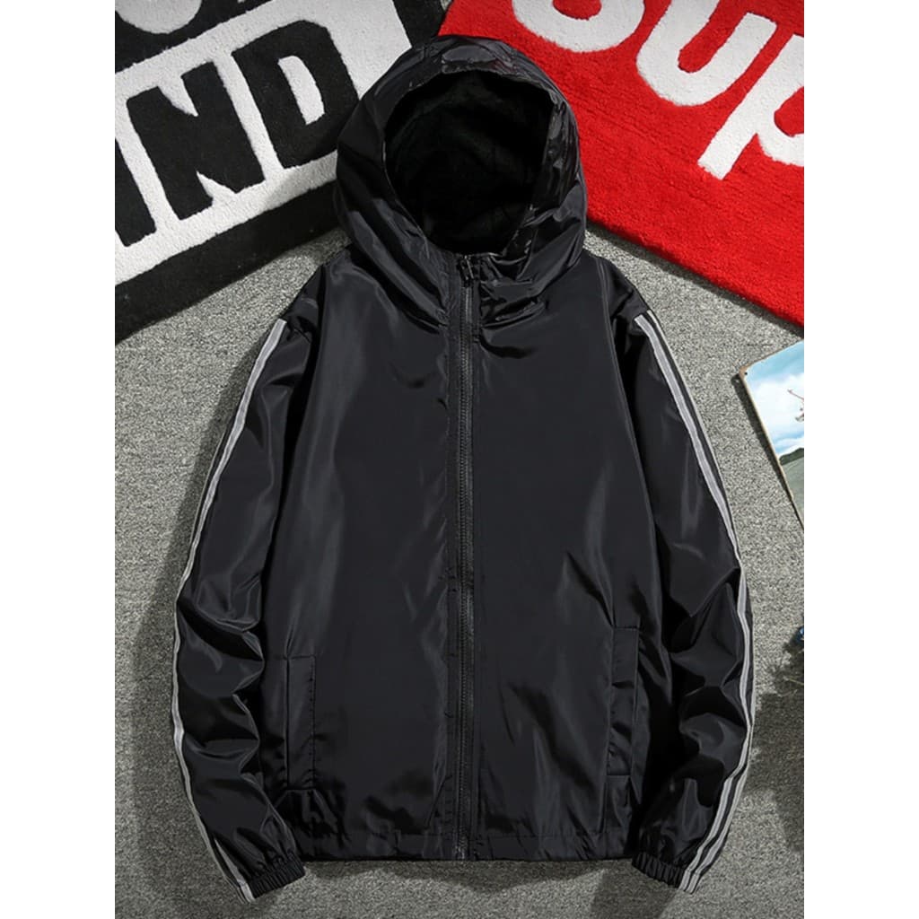 Jaqueta masculina primavera outono novo estilo na moda All-Match tamanho grande Casual jaqueta de três peças Street Wear