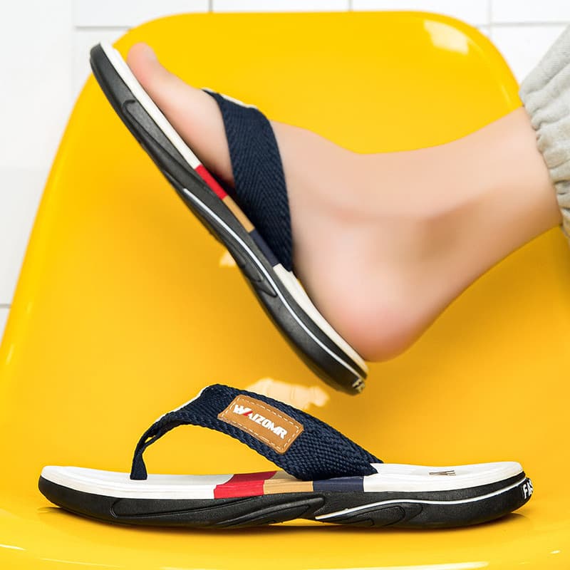 Chinelos masculinos verão exterior Wear na moda influenciador venda quente praia Flip-Flops sandálias lazer esportes