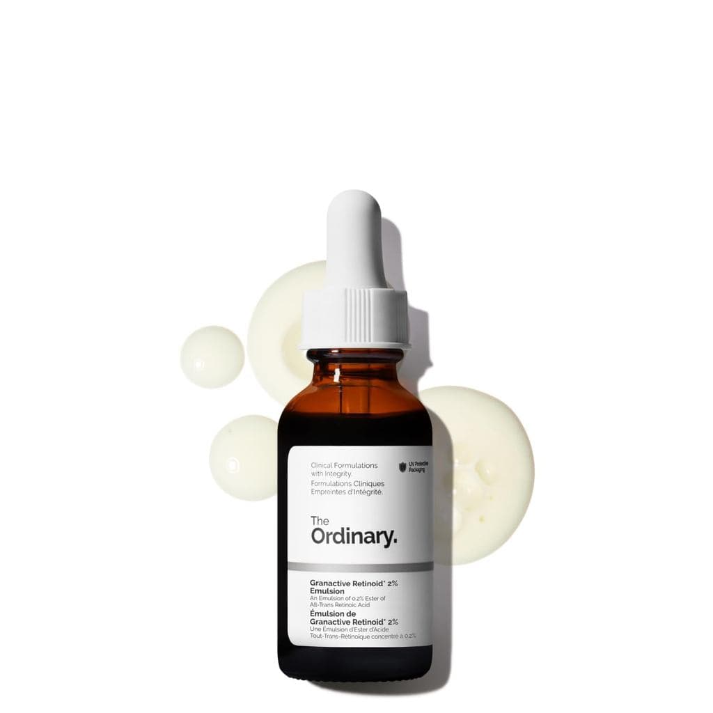 The Ordinary Granactive Retinoid 2% Emulsion, Alternativa Avançada ao Retinol para Antienvelhecimento e Melhoria da Text