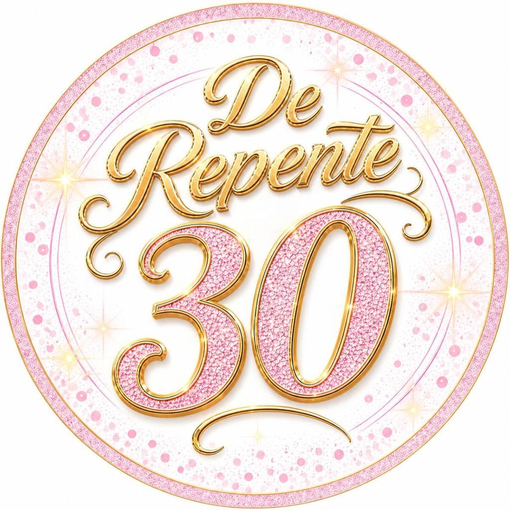 Capa Mini Painel Para estrutura de 50x50 Personalizado para festa na mesa - 30 ANOS MODELO  112