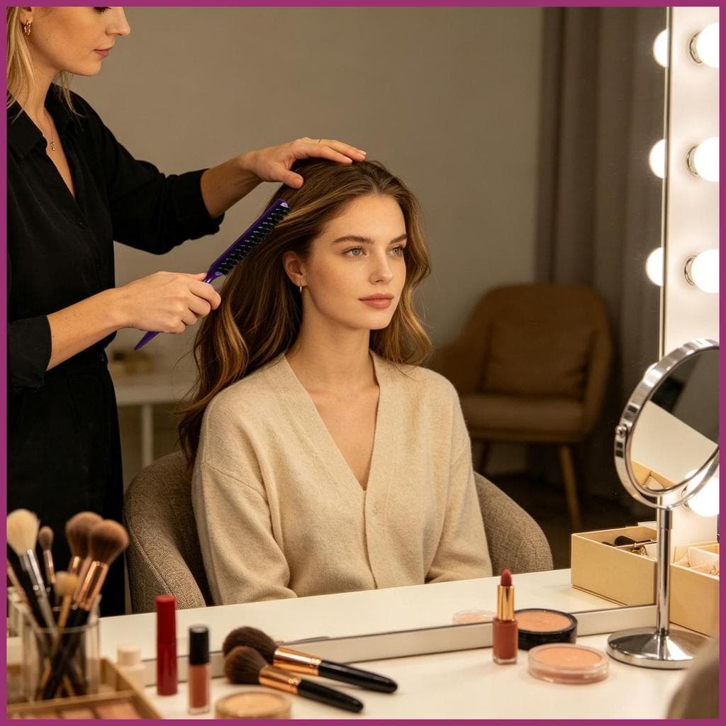 Estilo Escova De Cabelo 2 Peças Anti-Estático Desembaraçar Pente Portátil Maquiagem Para Casa Banheiro haruamy