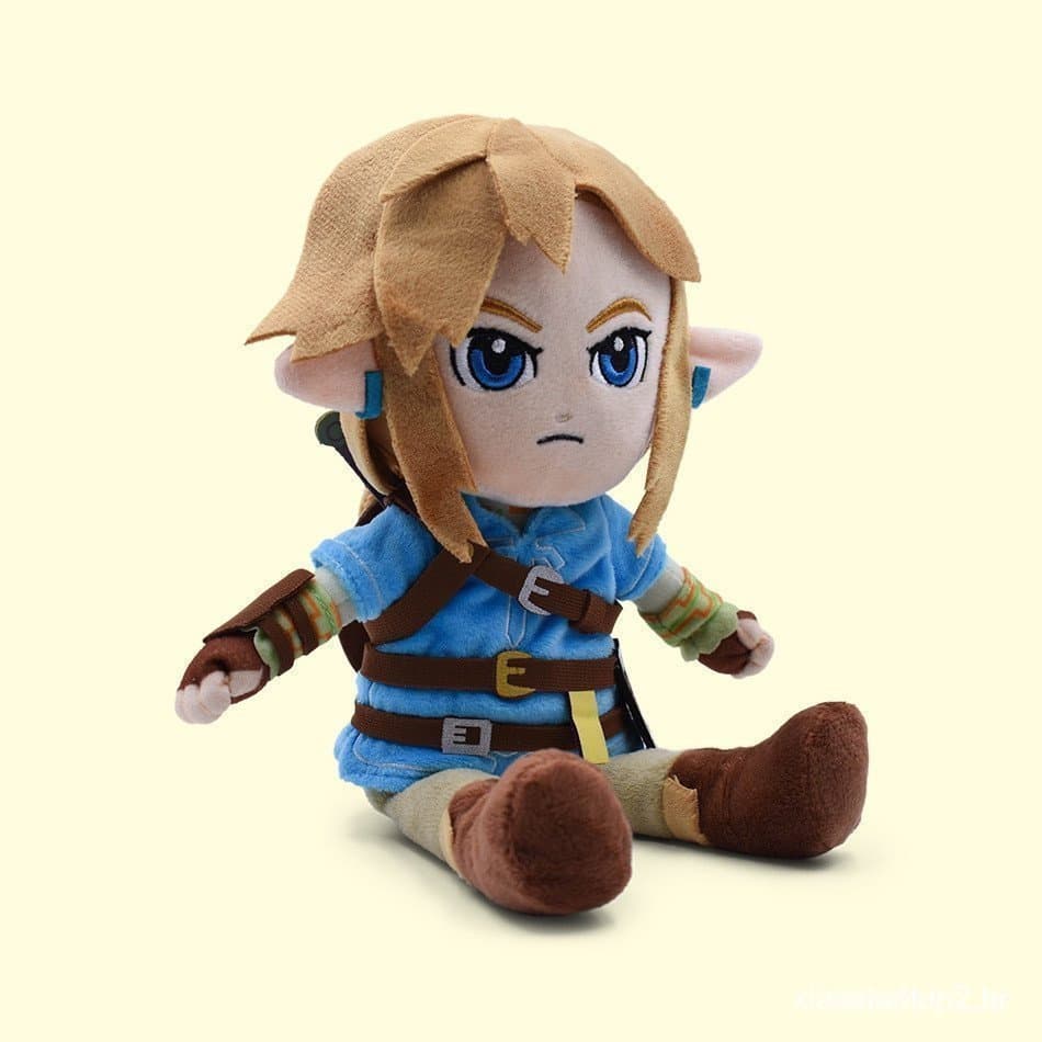 Boneca de pelúcia Zelda Lenda Jogo envolvente Rink Wilderness Breath Hear Man Doll