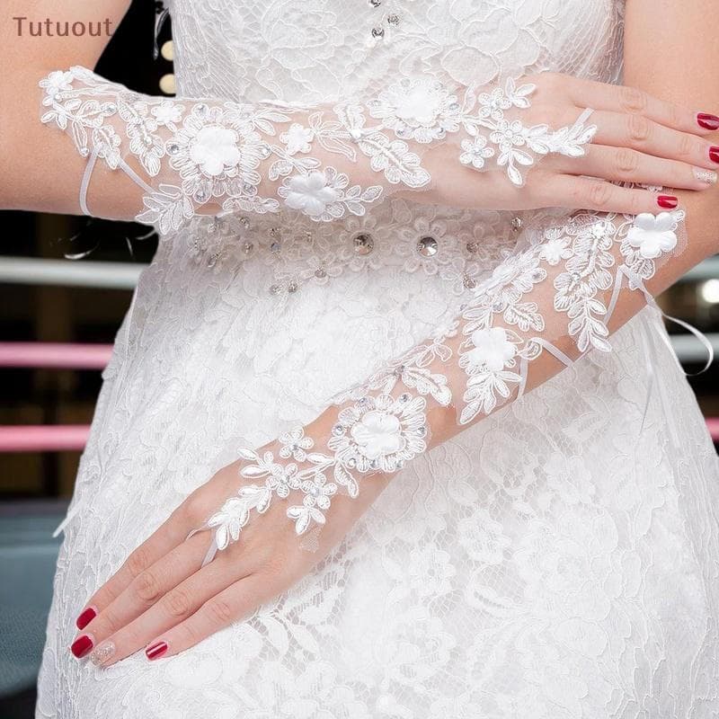 Adequado para Fotos, Proposta de Casamento, Jantar, Festa, Véu de Flores, Véu de Renda Curto e Longo, Véu de Casamento T