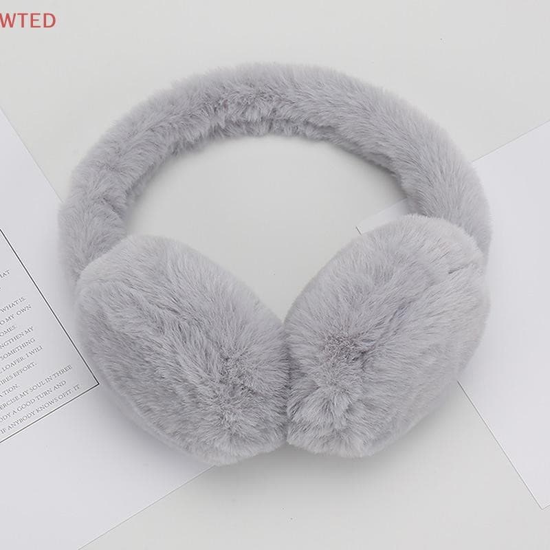 (WTED) 1Pc Macio Pelúcia Orelha Aquecedor Inverno Quente Earmuffs Capa De Ouvido Ao Ar Livre Proteção Contra Frio Protet