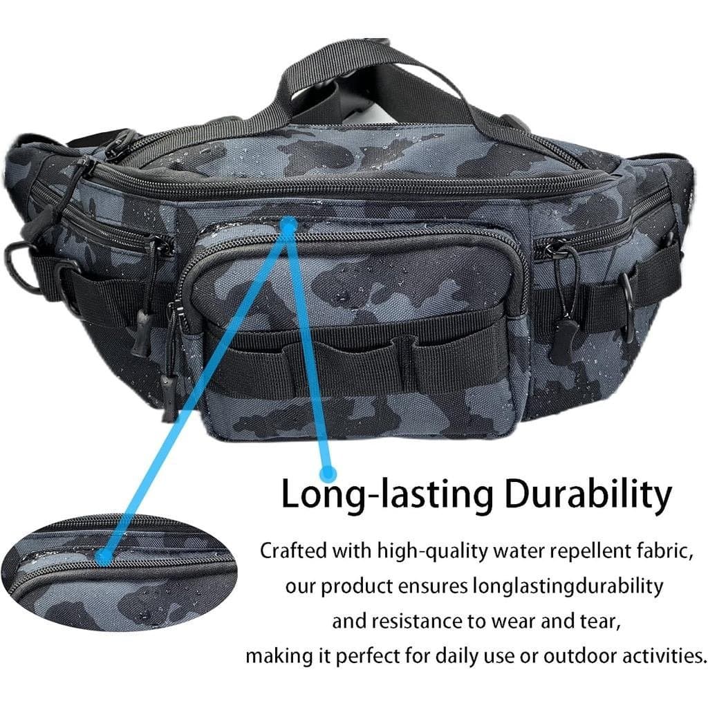 Bolsa de Pesca para Homens - Bolsa de Pesca - Bolsa de Ombro Leve para Pesca