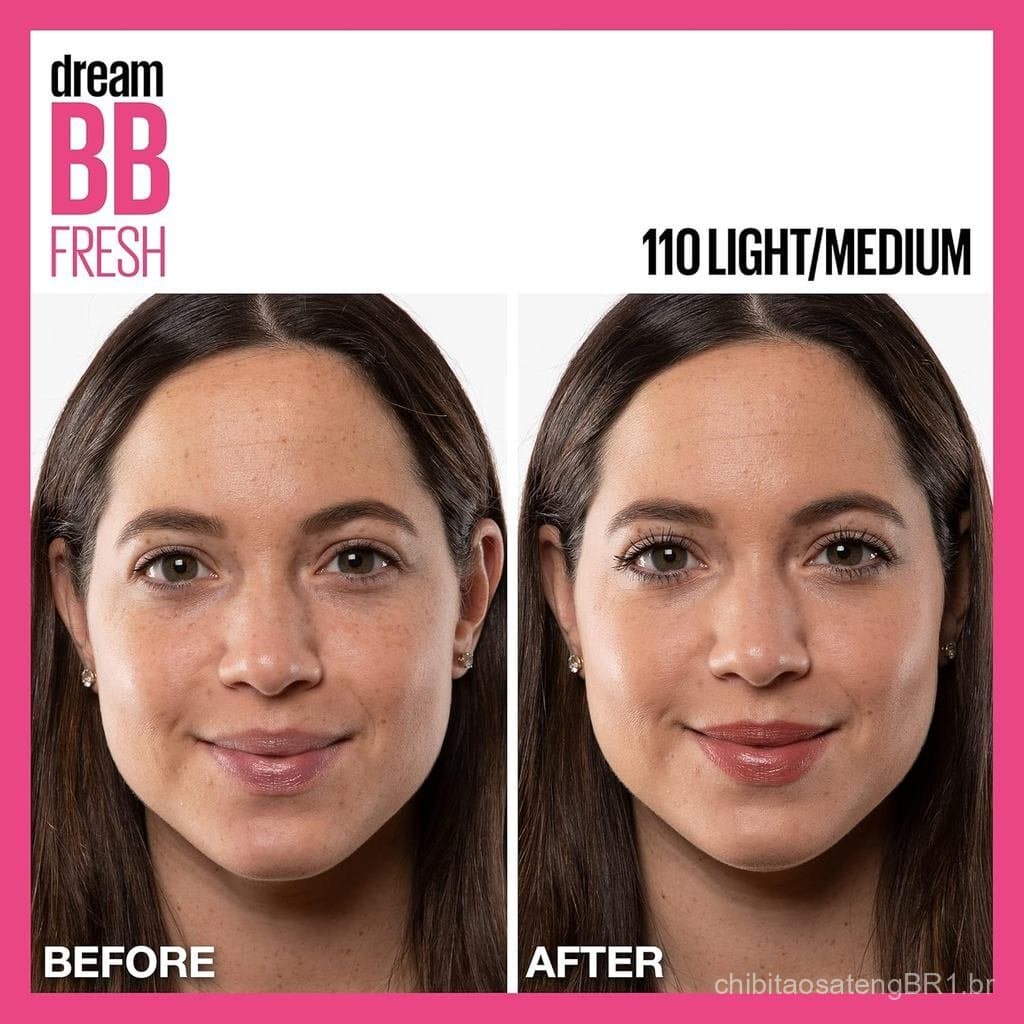 Creme BB Hidratante Dream Fresh Skin, Bálsamo de Beleza 8 em 1 para Aperfeiçoamento da Pele com Protetor Sola