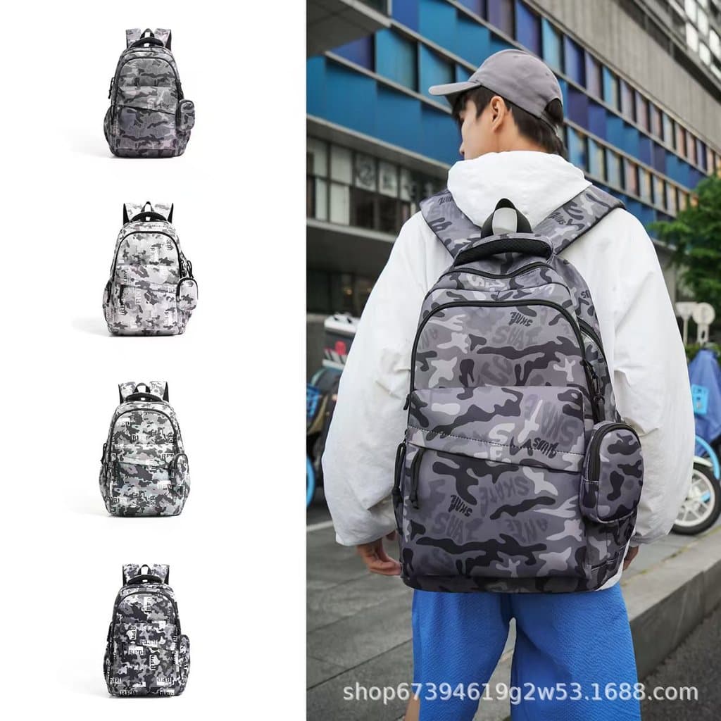 Mochila moderna, estilosa e colorida para meninos e meninas, bolsa para laptop de grande capacidade, mochila escolar par