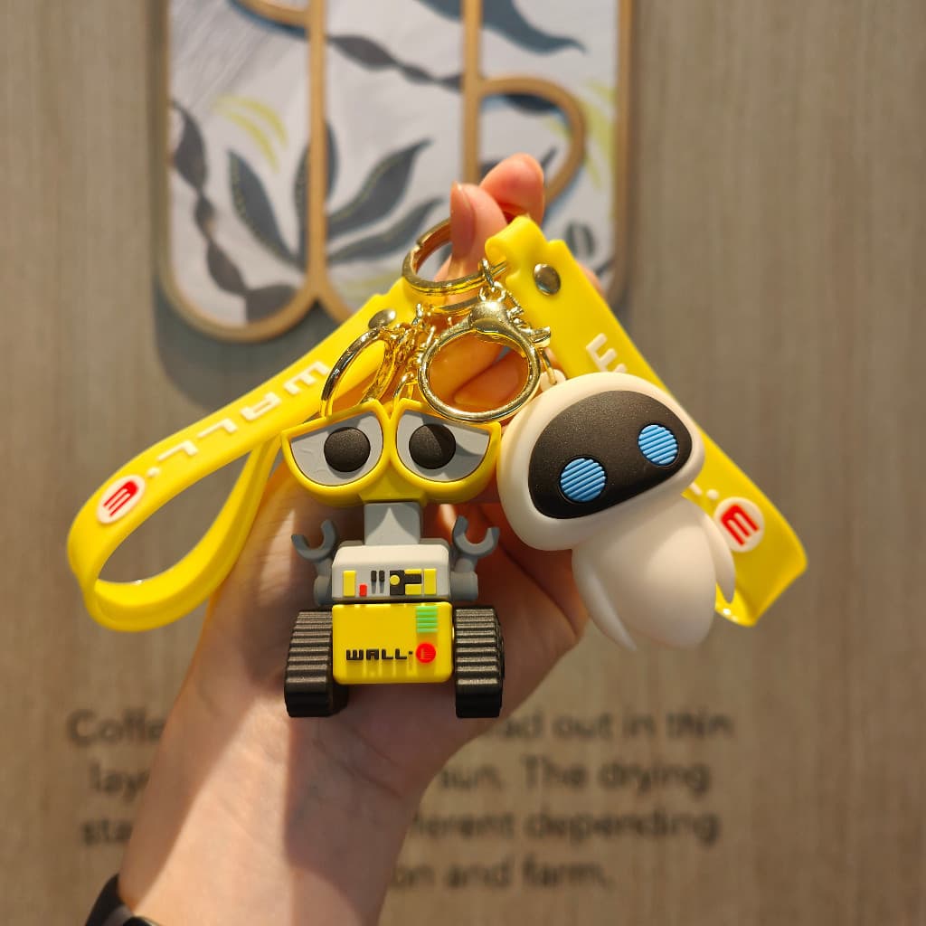 Anime Dos Desenhos Animados Robô História WALL-E Boneca Chaveiro Mochila Pingente Carro Brinquedo Das Crianças Presente