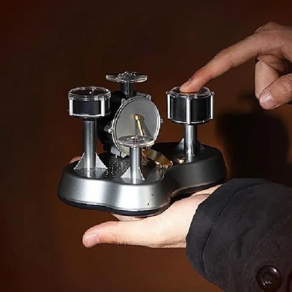 Dedo toque Rack tambor Jazz tambor som eletrônico vibratório baqueta brinquedo criativo