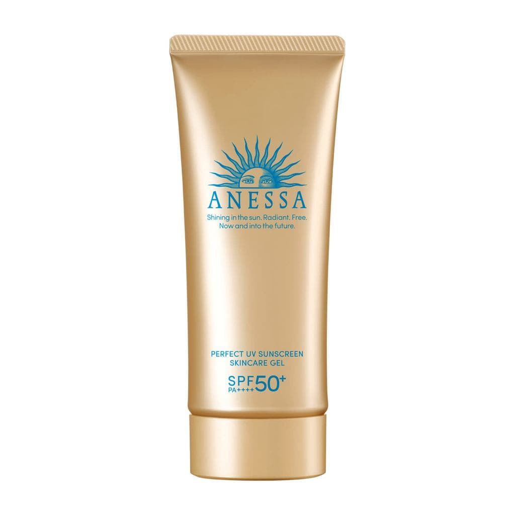 Modelo 2022 Anessa Perfect UV Skin Care Gel N Protetor Solar / UV com Aroma Frutado Floral, Unidade Principal 3,1 oz (90