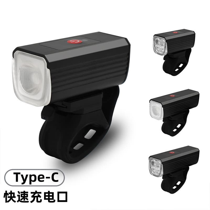 Luz da bicicleta Mountain Road bicicleta liga de alumínio carregamento USB farol ciclismo luz destaque noite ciclismo lu