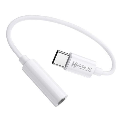 Cabo Auxiliar Adaptador Tipo C para P3 Hrebos HS 33