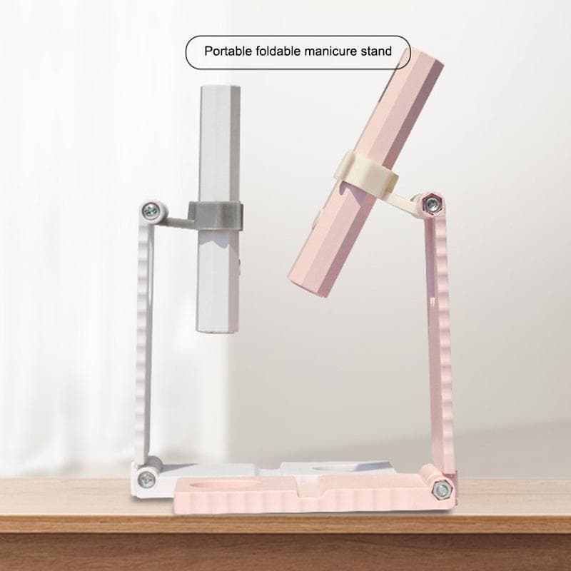 Luz UV Portátil Para Unhas De Gel Lâmpada Do Prego Recarregável LED Arte Suporte Mesa