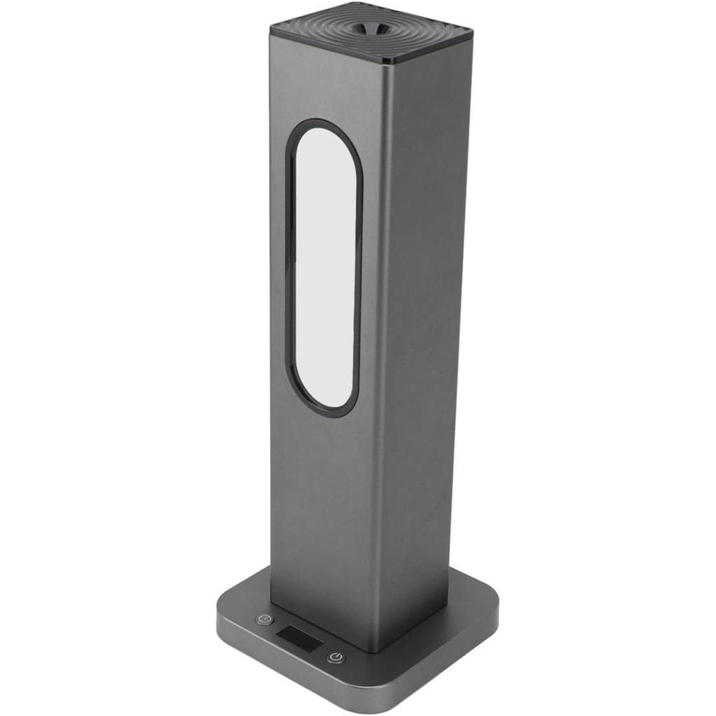 Difusor de Aromas Sem Água Luocute, Difusor de Óleos Essenciais em Liga de Alumínio com Iluminação e Controle por Aplica