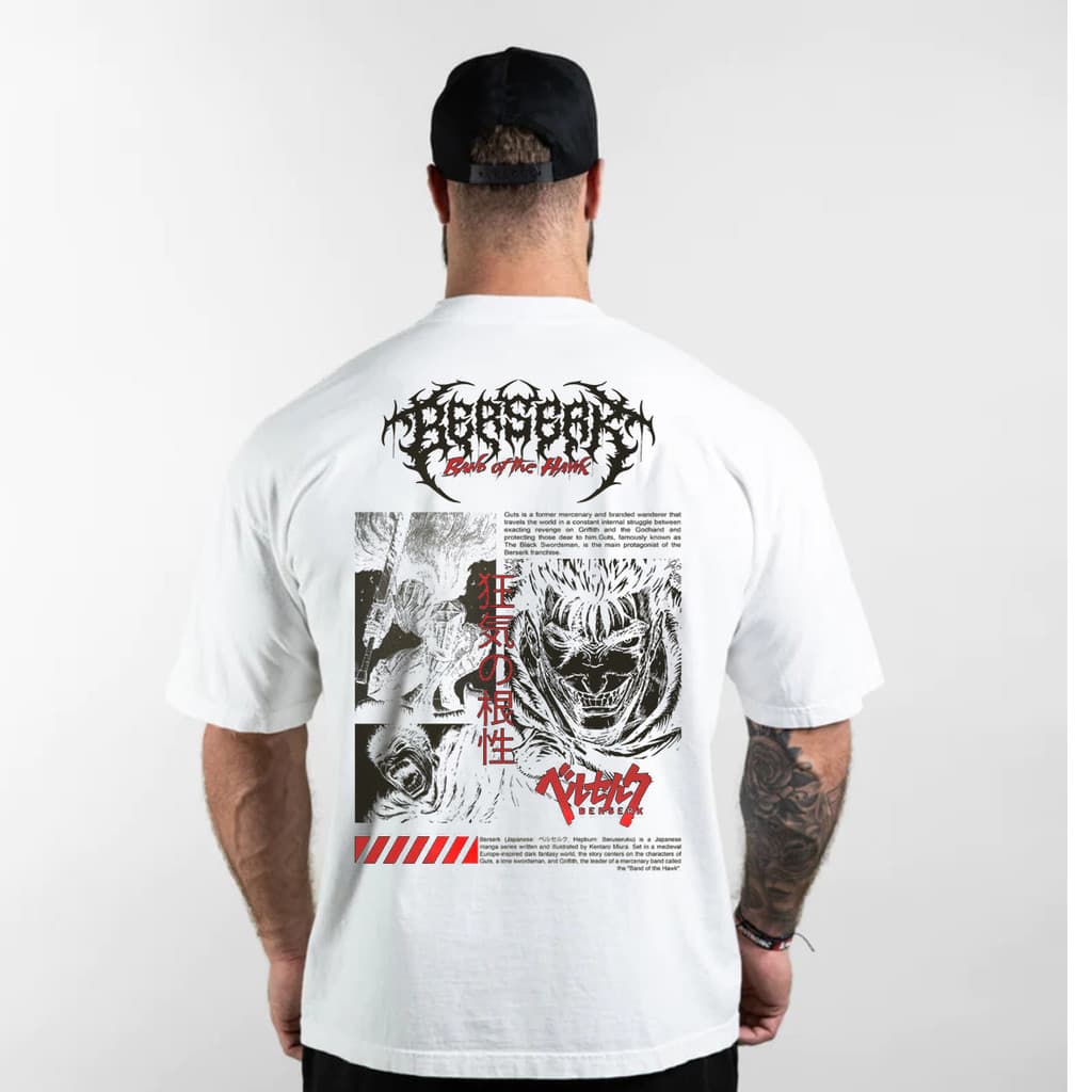 Camiseta Oversized  Musculação Grande Algodão Anime Treino Academia