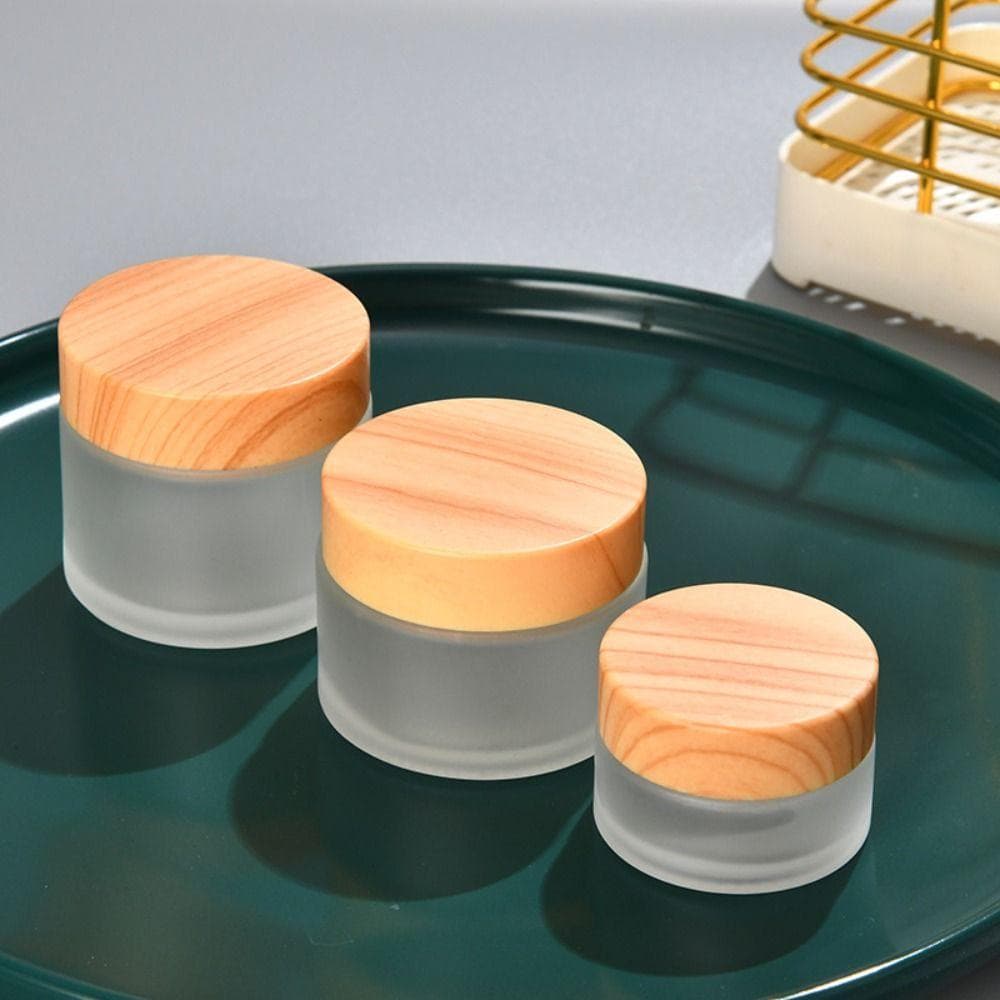 SODYX Frascos De Creme Facial Recarregáveis Caixa De Vidro De Grãos Sombra Para Os Olhos Latas Vazias Loção