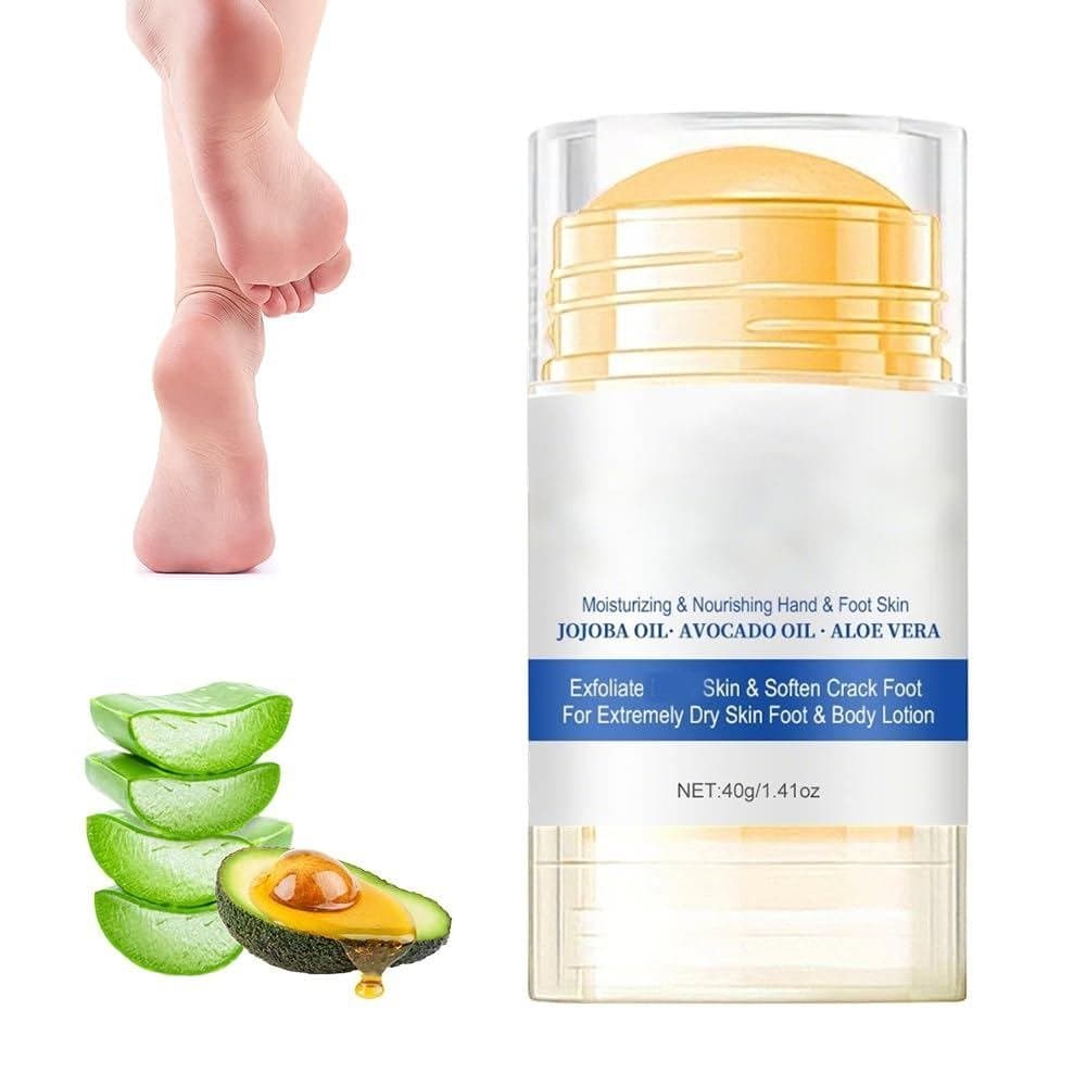 Creme Hidratante e Anti-Rachaduras para os Pés com 60% de Ureia, Creme para os Pés Hidratante e Alivia Rachaduras e Secu
