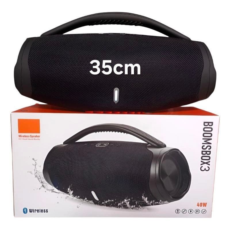 Caixa de Som Boomsbox3 Gigante 35cm