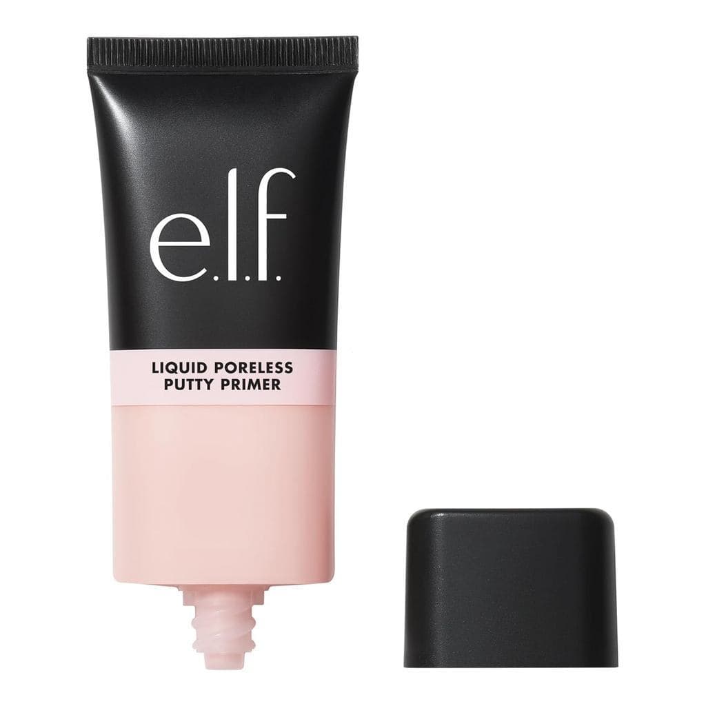 e.l.f. Primer Líquido Sem Poros, Primer Facial Leve Para Maquiagem de Longa Duração, Cria uma Pele Lisa, Vegano e Livre