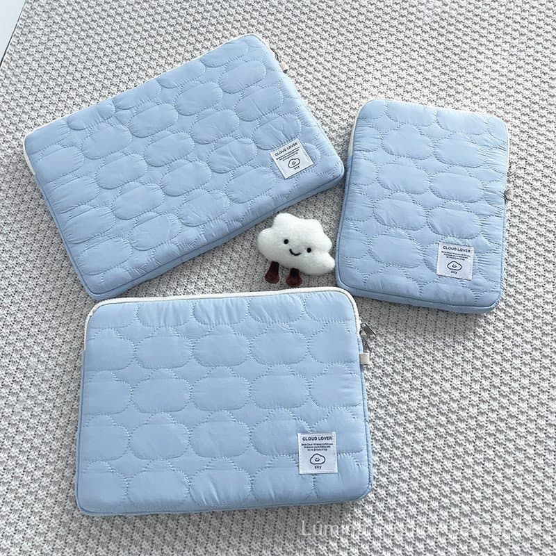 Capa para tablet coreana para iPad de 11 polegadas, bolsa de armazenamento para laptop de 13.3/14/15.6/16 polegadas 2CTI
