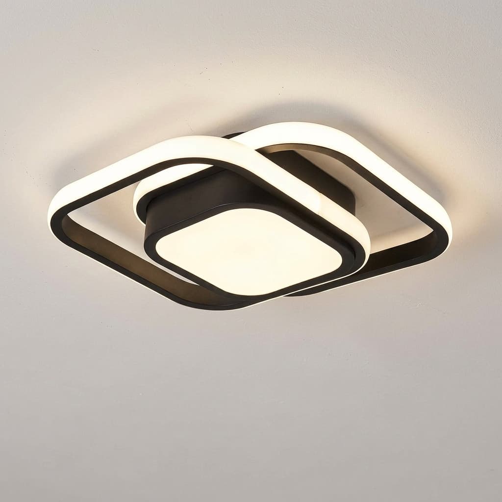 Led Ceiling Light Bivolt 3 Colors Modern Minimalist Decoration Pendant Chandelier Ceiling Light for Living Room Bedroom