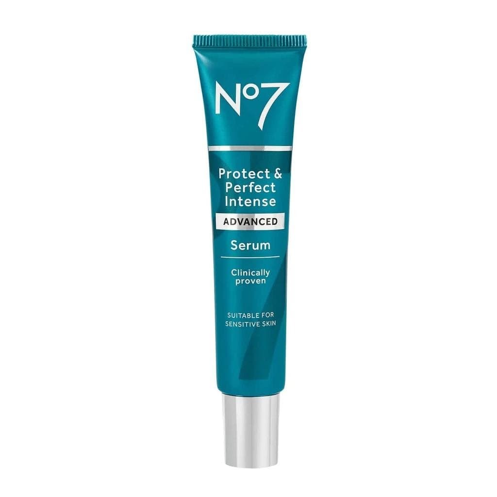 No7 Protect & Perfect Intense Advanced Serum - Complexo de Proteína de Arroz e Alfalfa para Linhas Finas e Rugas - Sérum