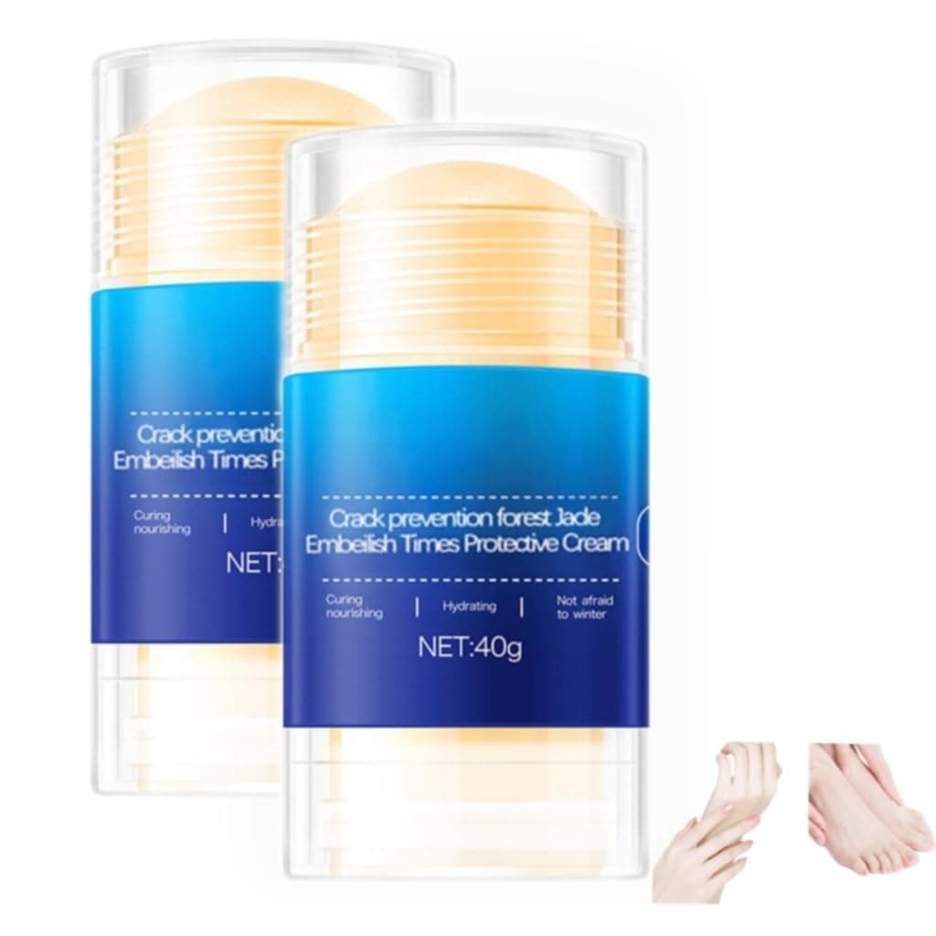 Bastão Reparador Hidratante QFQFQ, 60% Ureia, especialmente desenvolvido para calcanhares secos e rachados. Creme hidrat