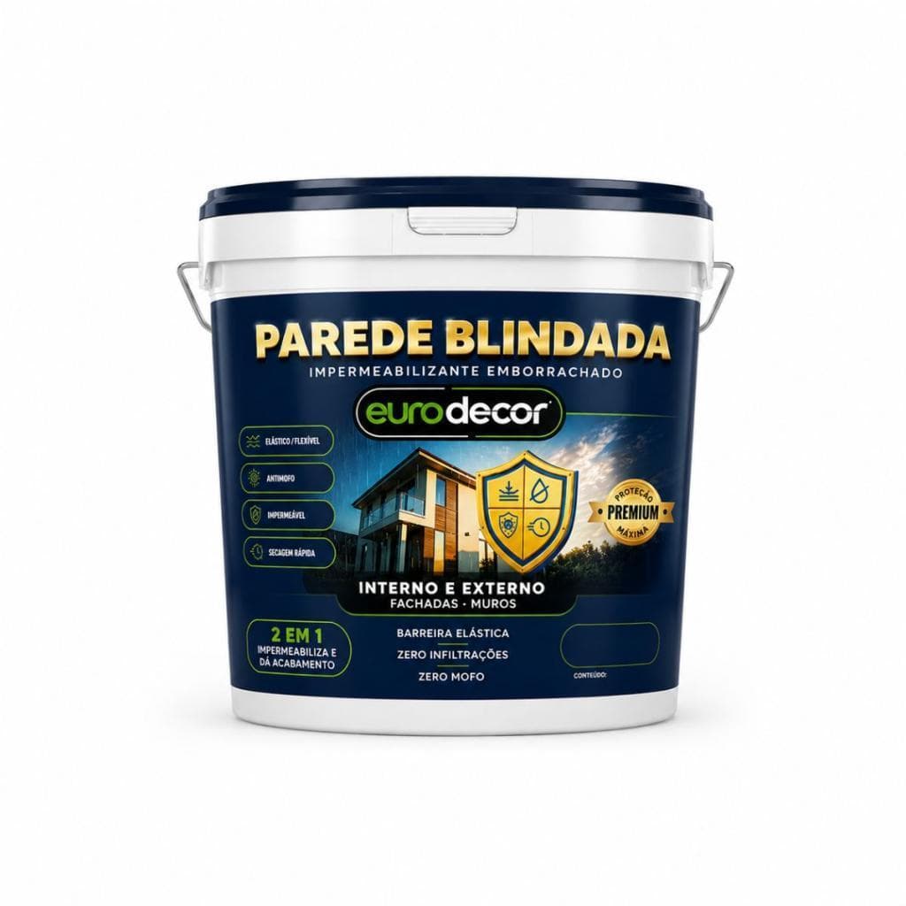 Tinta Antimofo Emborrachada Super Parede Blindada 3.6kg