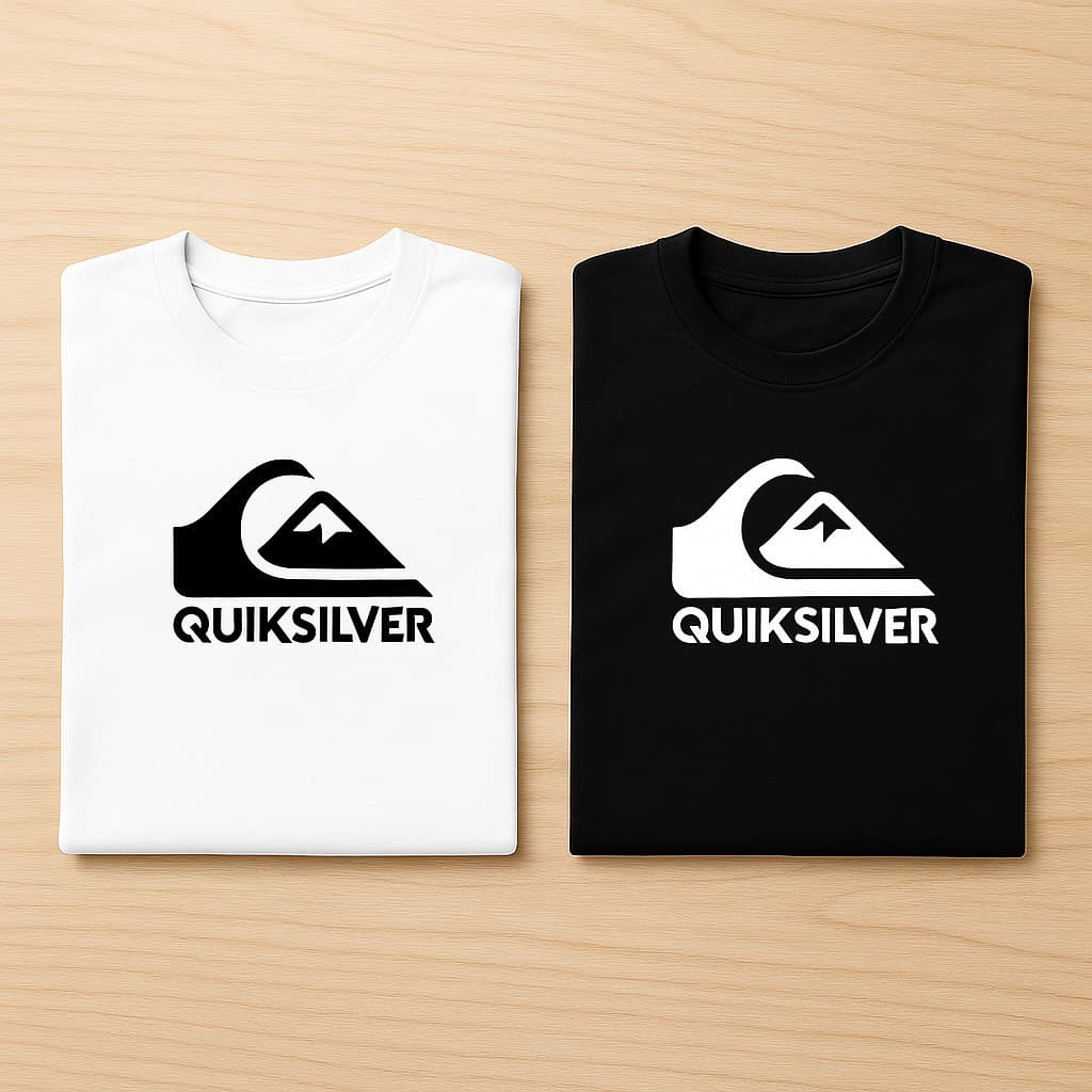 KIT 2 Camisetas Masculina QKS Lançamento 100% Algodão Unissex Feminina Camisa Blusa Várias Cores
