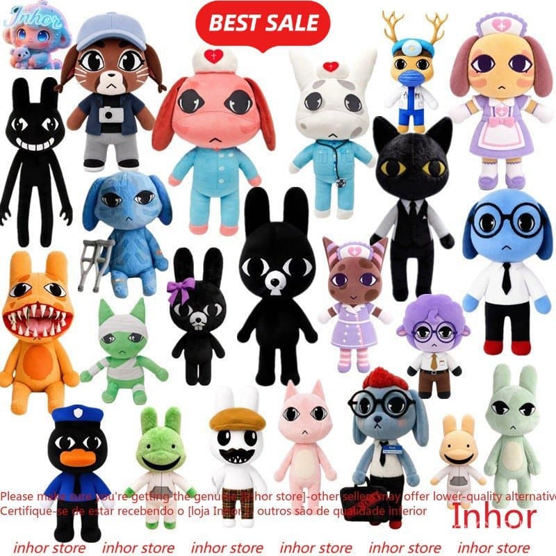 Hospitalar Animal Roblox‌ Anomaly Pelúcia Ren Inter Coelho Macio Brinquedo De Bonito Secretário Cão Boneca Para Meninas
